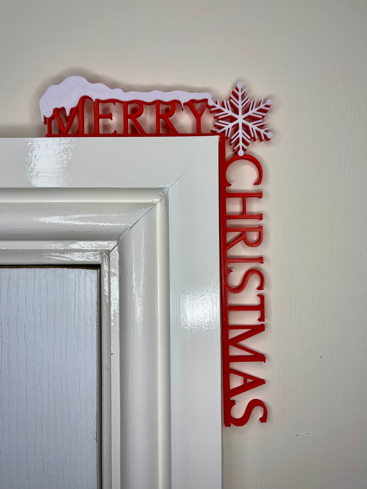 Merry Christmas Door Decoration
