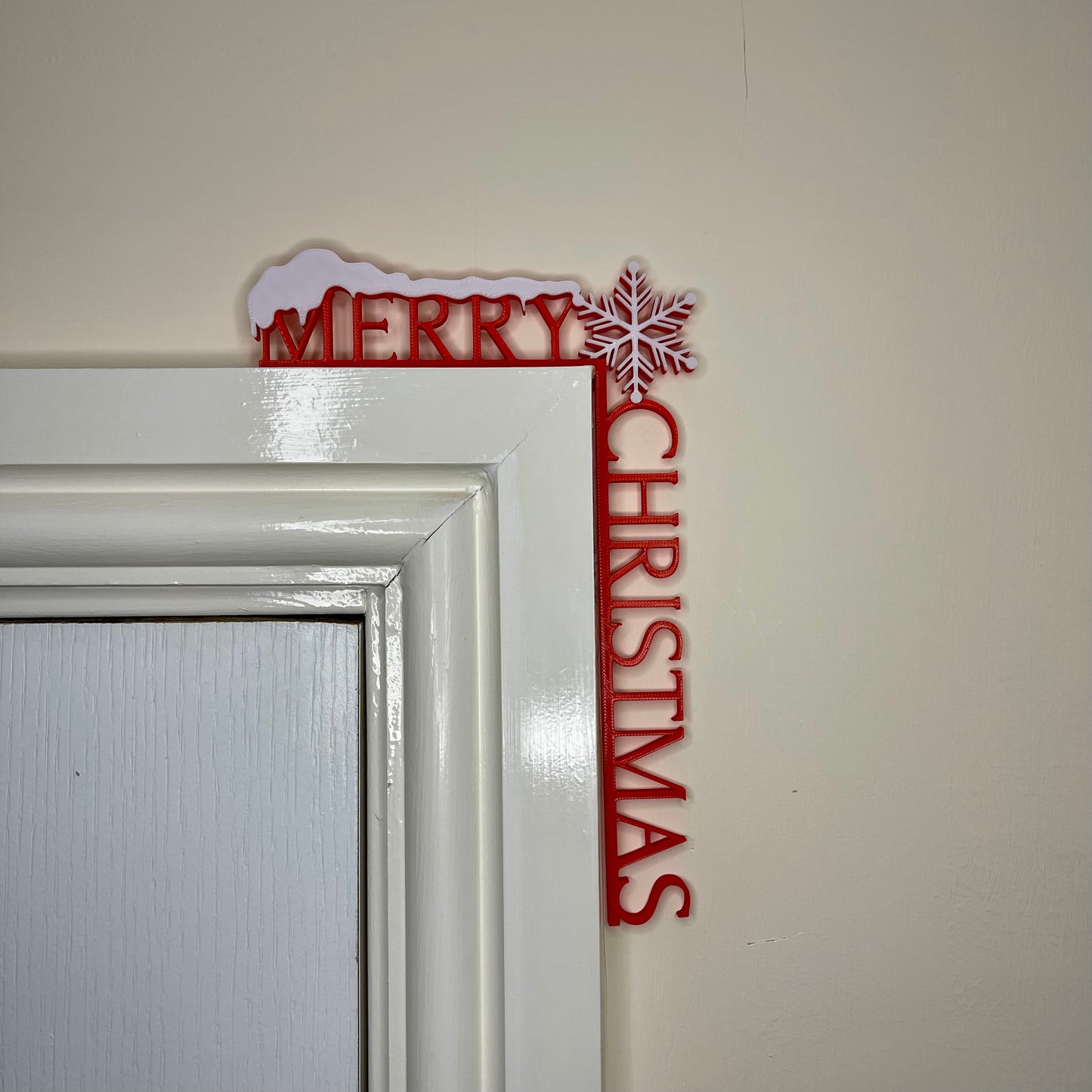 Merry Christmas Door Decoration