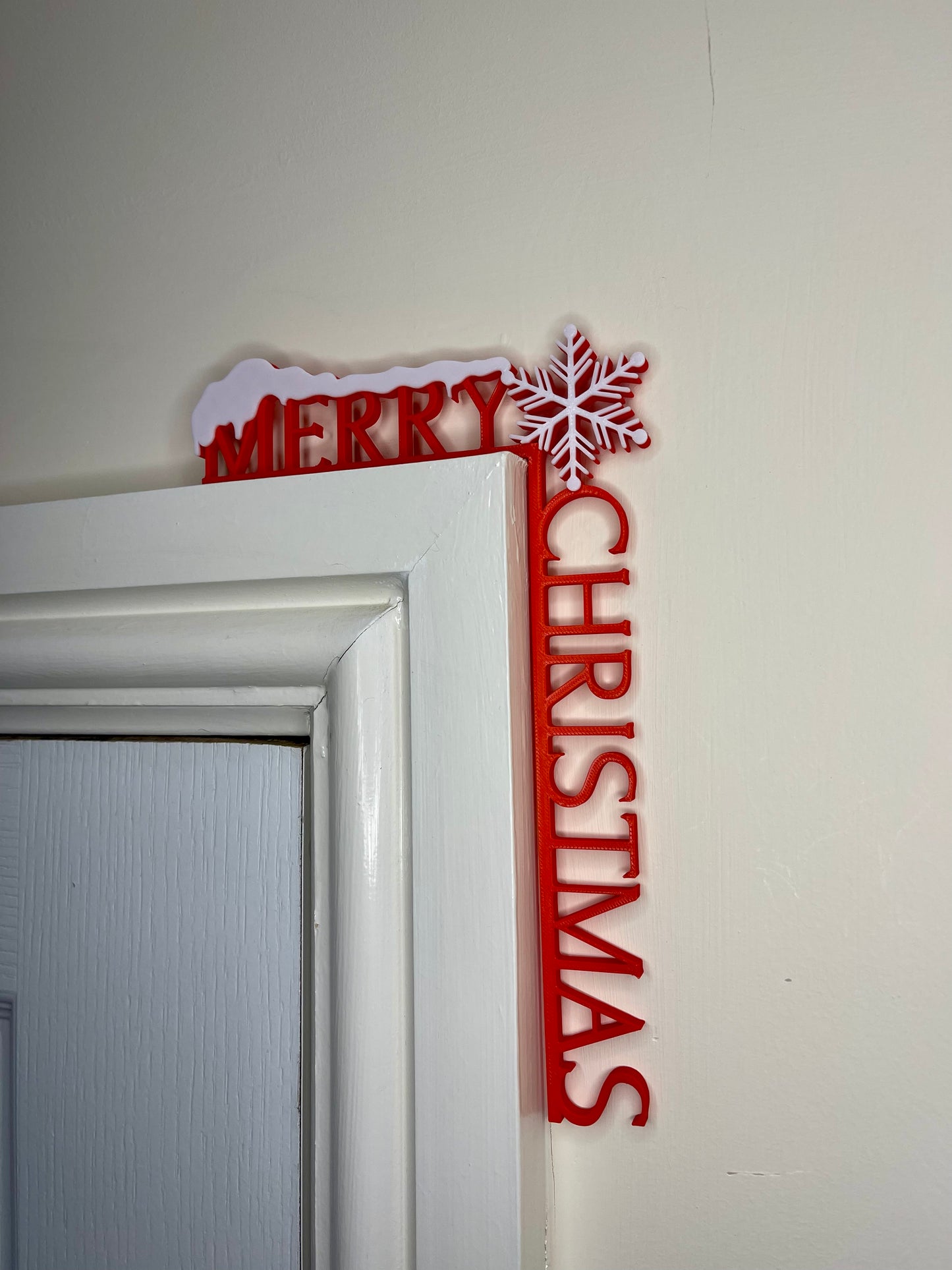 Merry Christmas Door Decoration