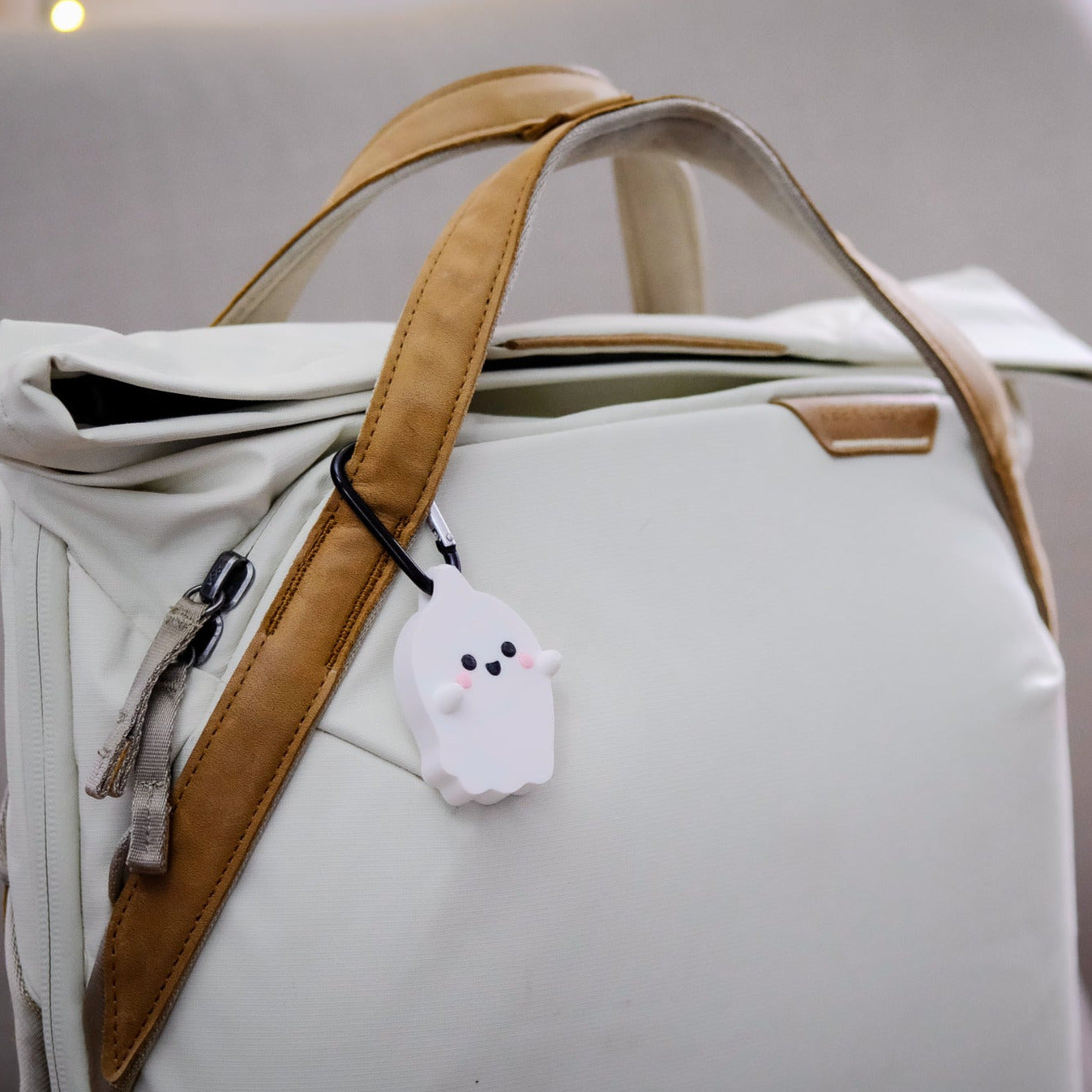 Kawaii Ghost Keychain