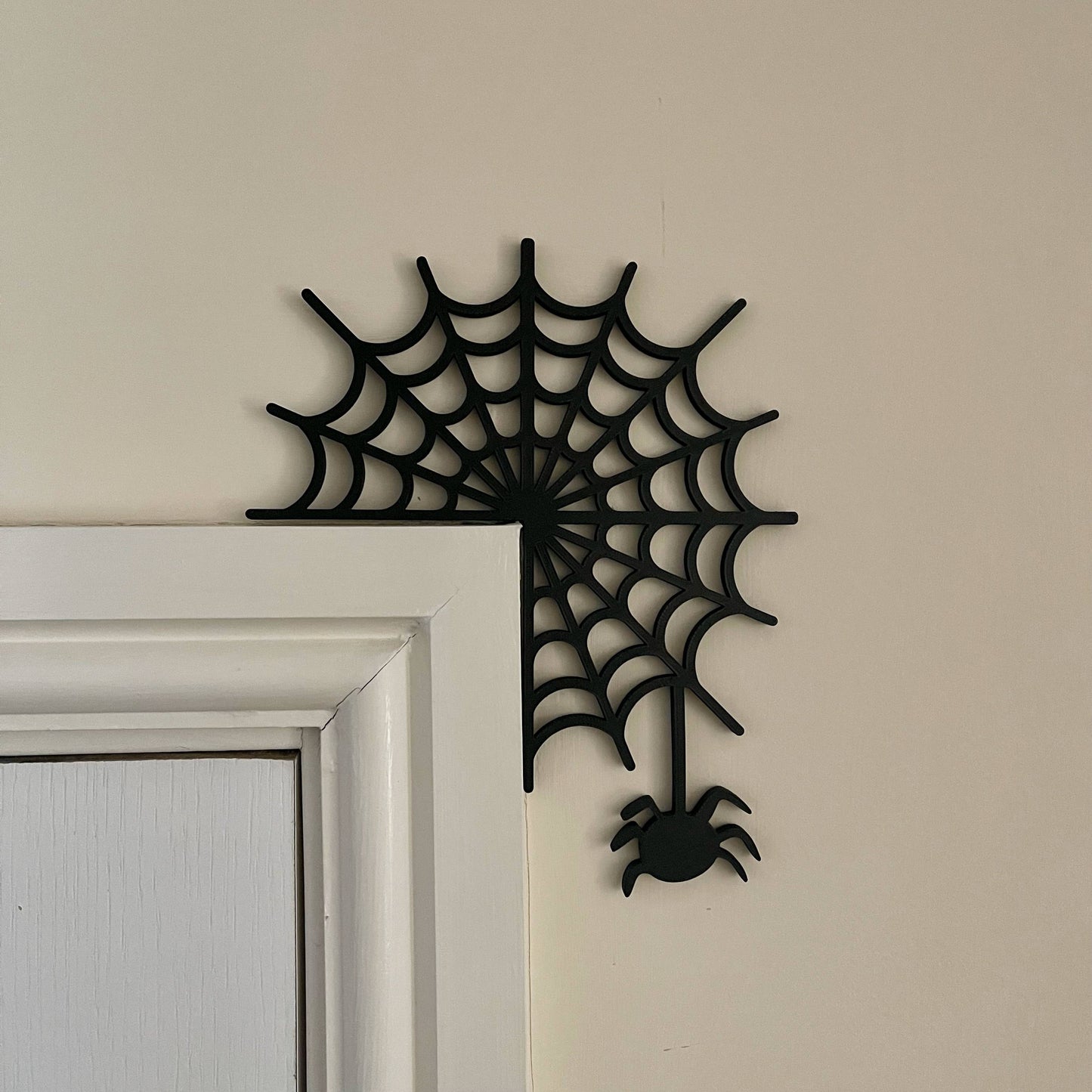 Spider Web Door Decoration