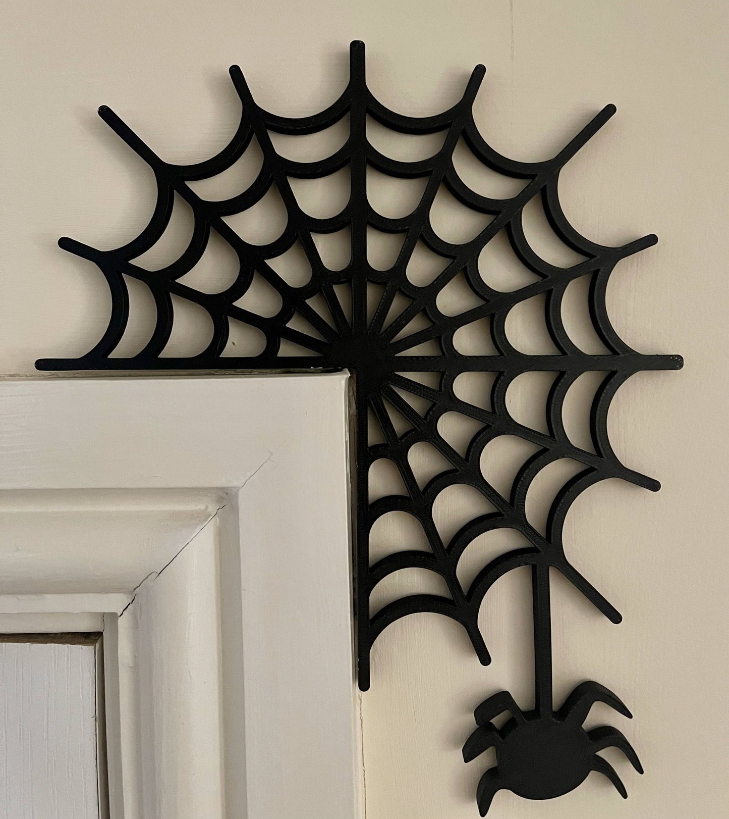Spider Web Door Decoration