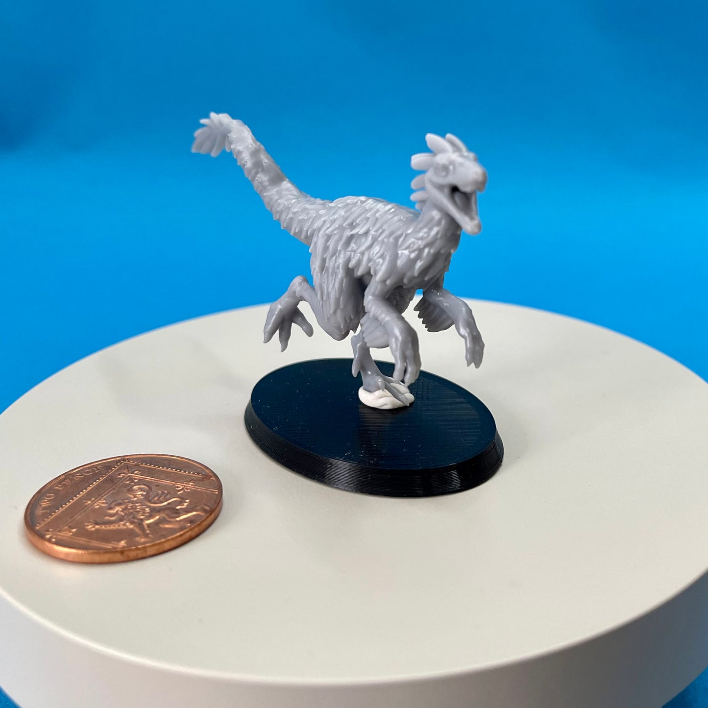 Feathered Velociraptor Miniature
