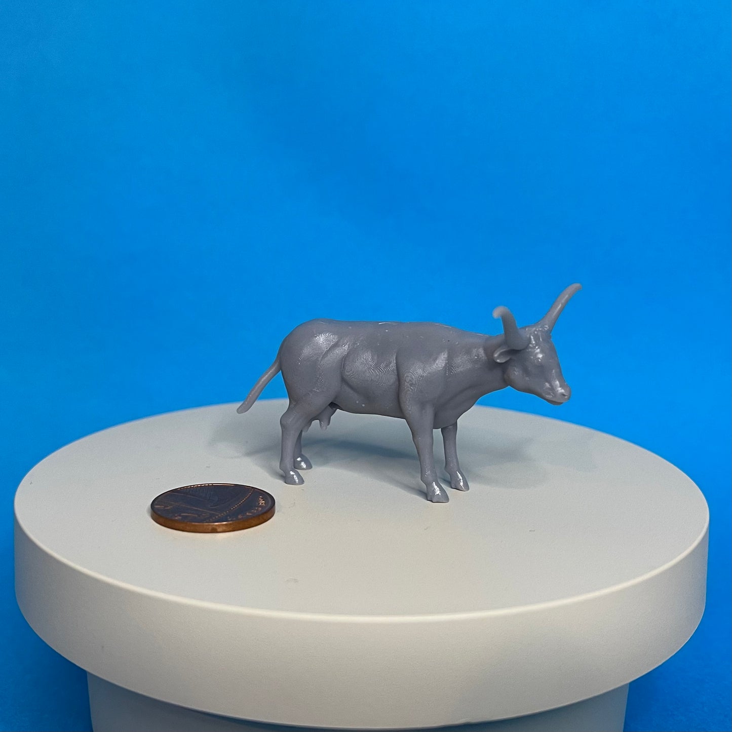 Longhorn Cattle Miniature