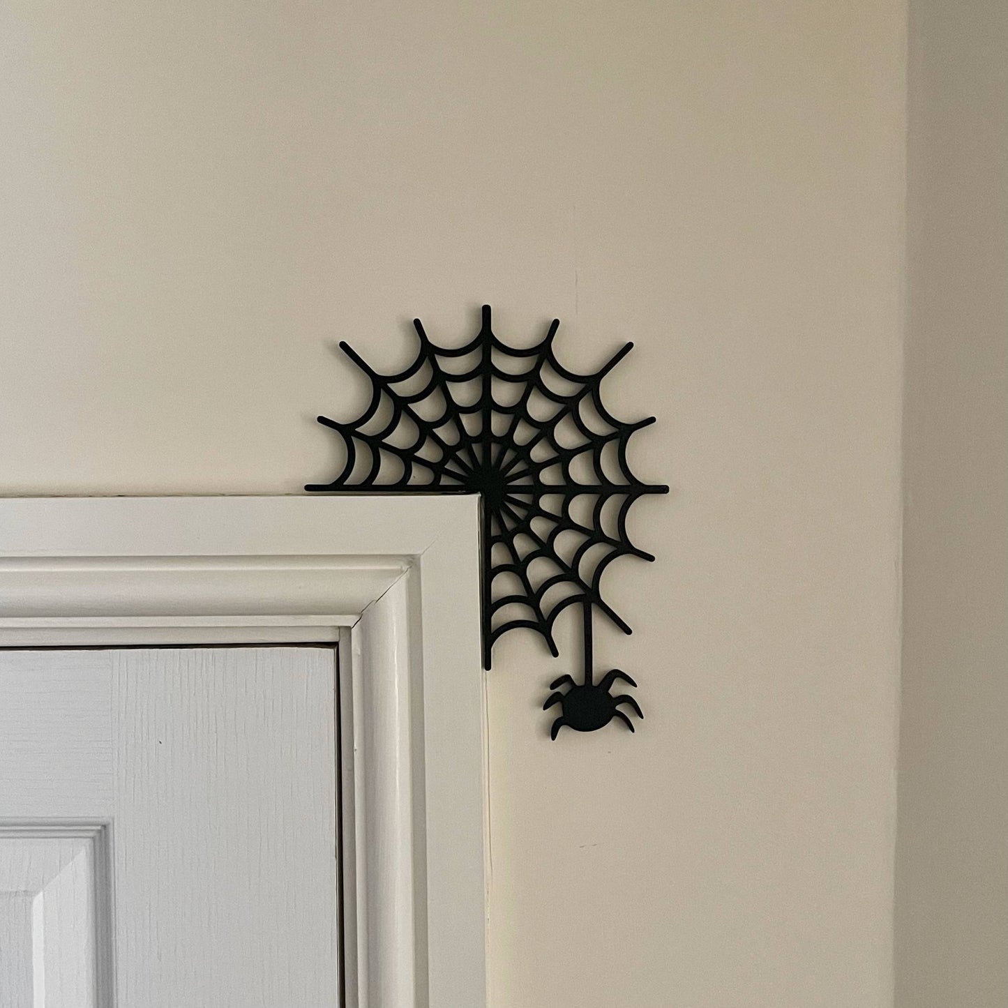 Spider Web Door Decoration