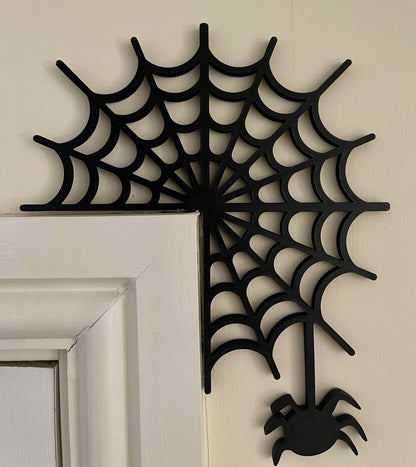 Spider Web Door Decoration