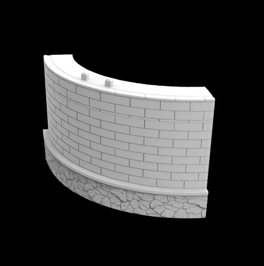 Lower Wall - Curved