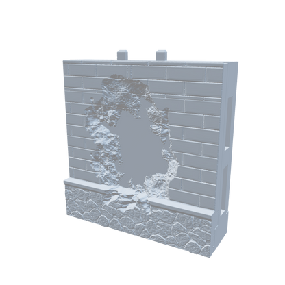 Lower Wall - Damaged