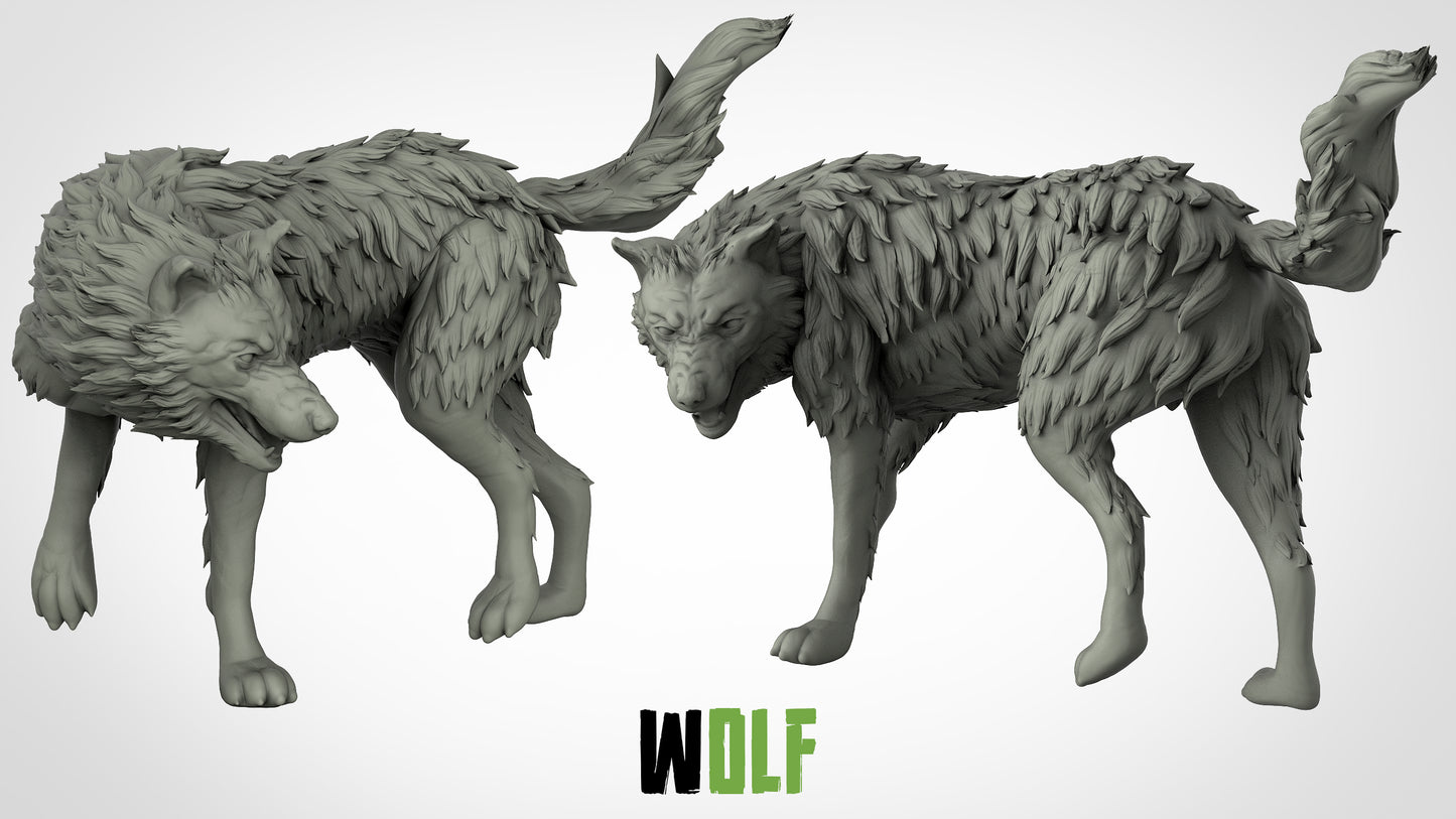 Wolf Miniature