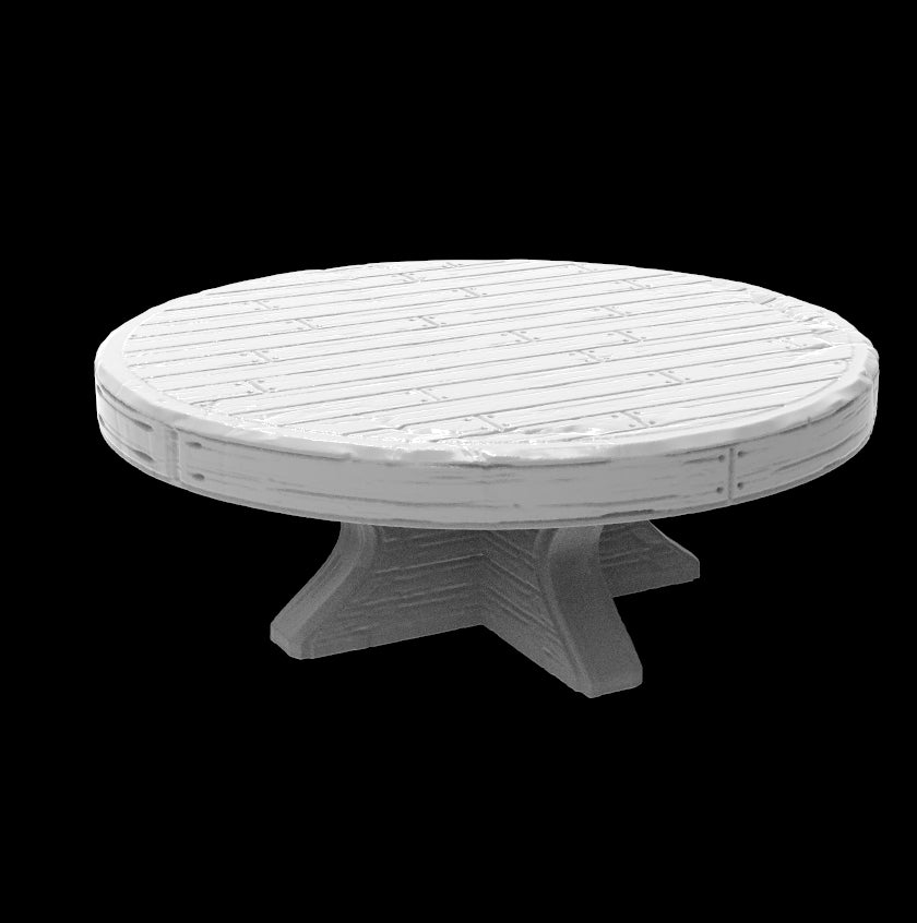 Wooden Tables - 32mm Miniature Terrain