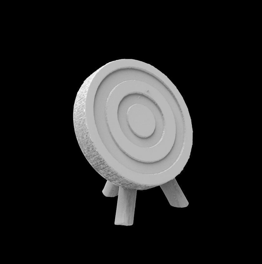 Archery Target - 32mm Miniature Terrain