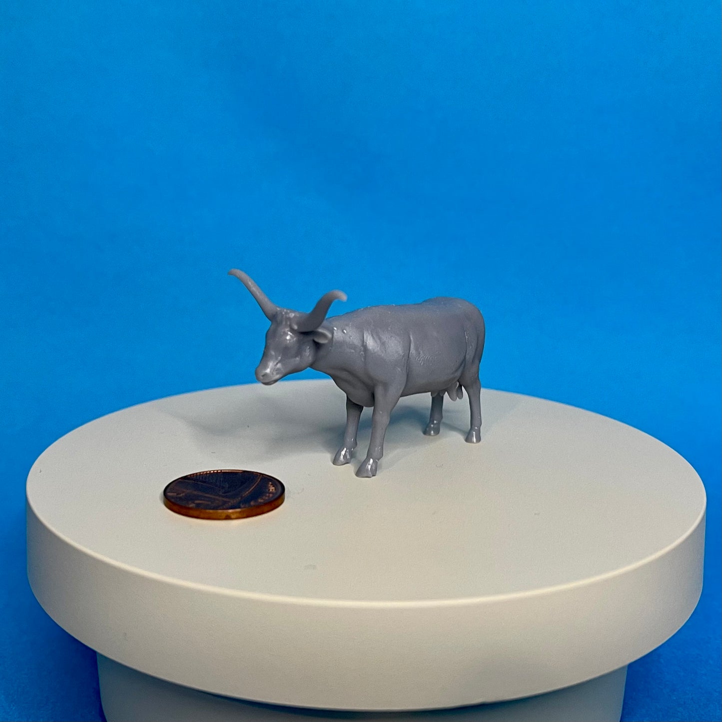 Longhorn Cattle Miniature