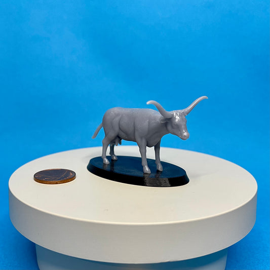 Longhorn Cattle Miniature